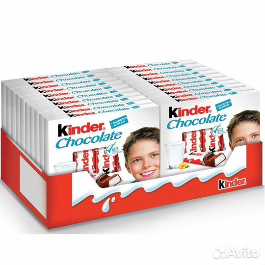 Шоколад kinder chocolate 50г