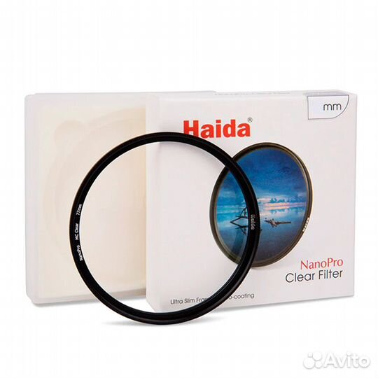 Светофильтр защитный Haida NanoPro Clear 82mm