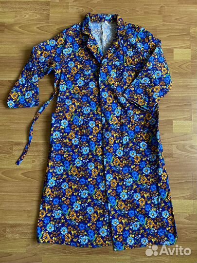 Халат женский длинный теплый