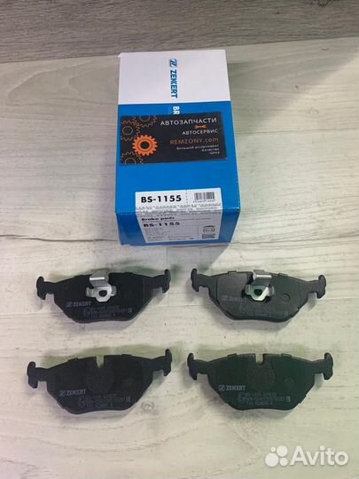 Колодки тормозные задние BMW 3 (E36,E46), Z1, Z4