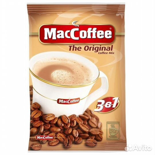 Кофе 3в1 маккофе MacCoffee Оригинал The Original