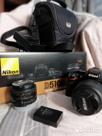 Зеркальный фотоаппарат Nikon d5100