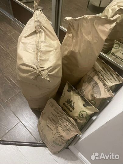 Уголь древесный в мешках