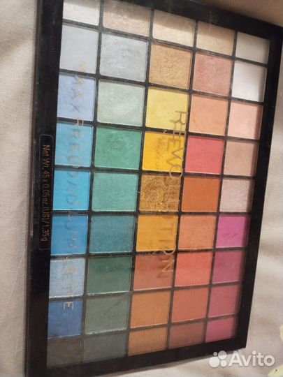 Палетки теней для век