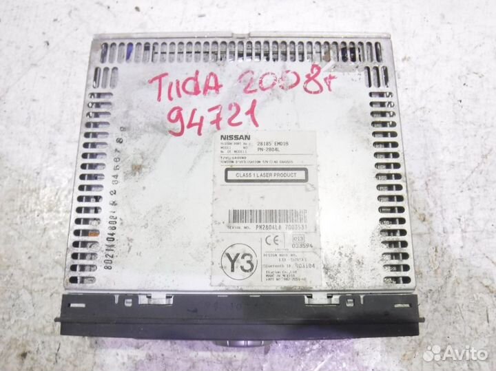 Магнитола Ниссан Tiida C11