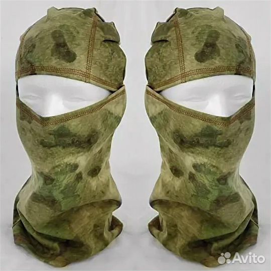 Маска балаклава летняя тактическая мох