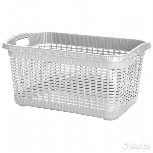 Корзина gensini Rattan 44x29x25см 20л для бытовых