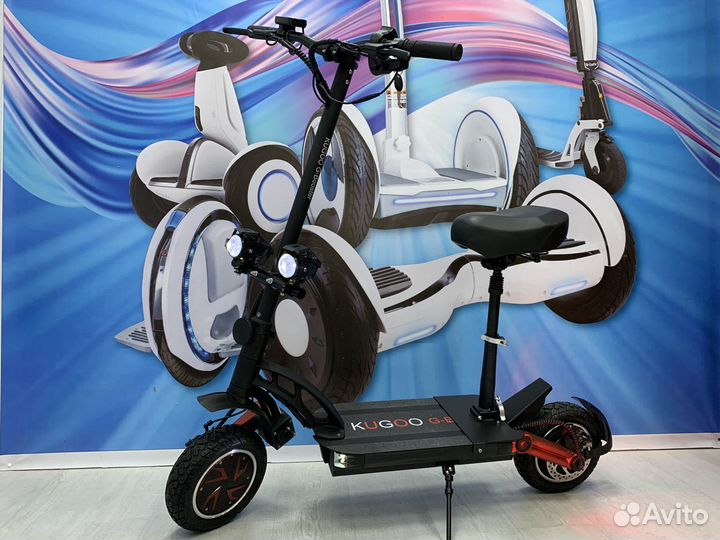 Электросамокат Kugoo G-booster рестайлинг