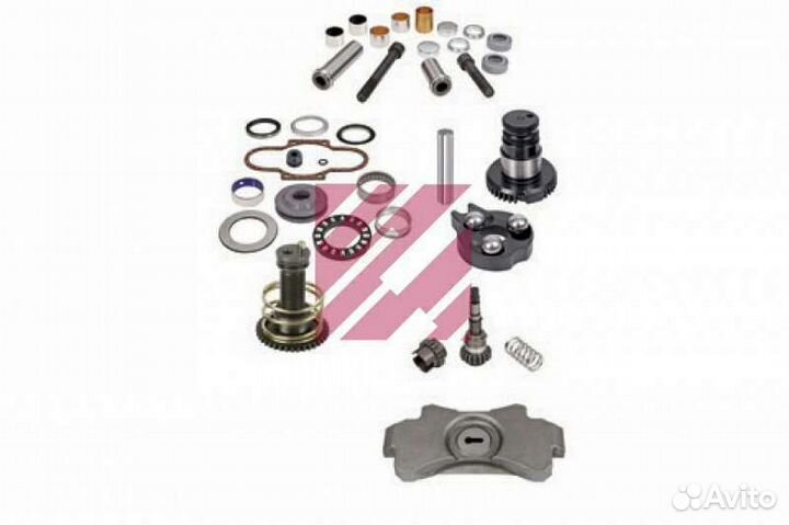 Полный ремкомплект суппорта Meritor lisa