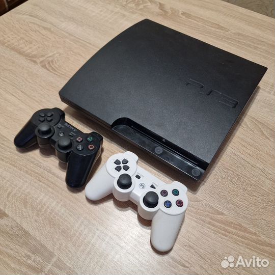 PS3 Slim 320Gb + прошита Hen