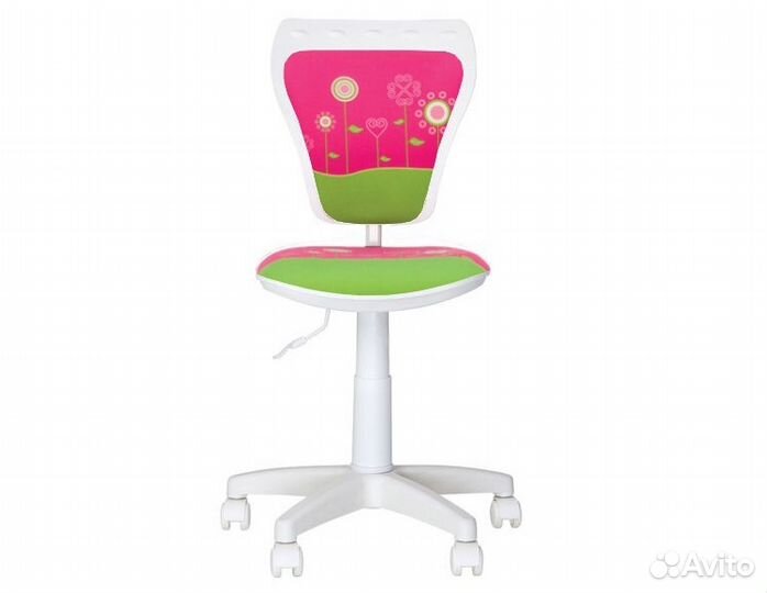 Кресло детское Министиль White GTS Flowers