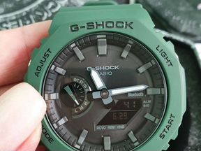 Часы Casio G-Shock GA-B2100-3A сол. батарея блютус