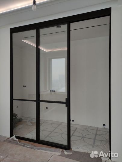 Стеклянные перегородки межкомнатные