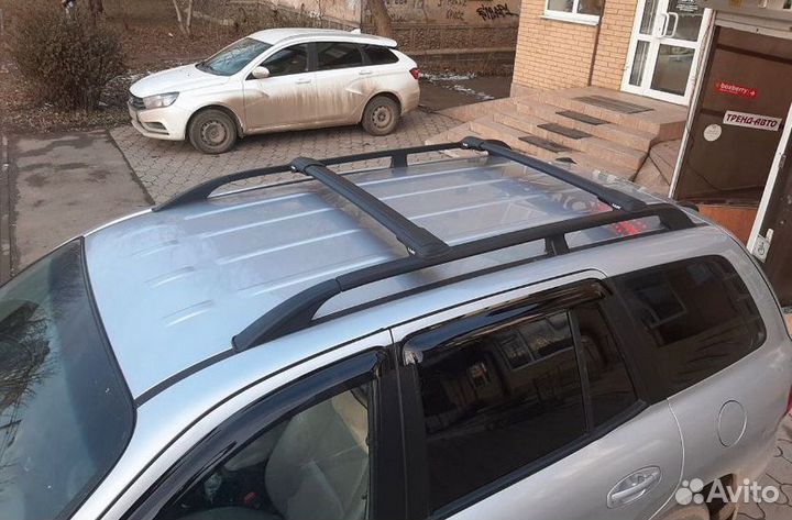 Багажник на рейлинги Люкс хантер l44 r