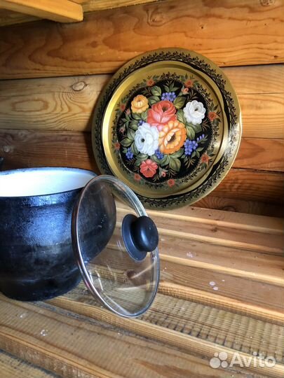 Казан чугунный