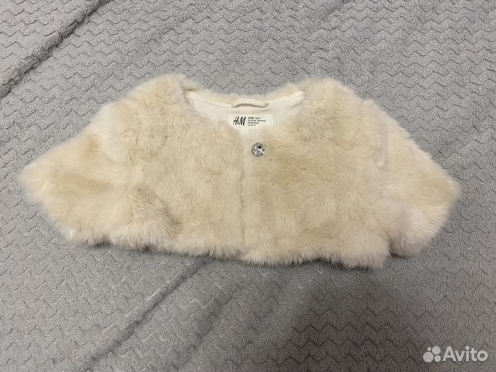 Болеро меховое H&M, 92 размер