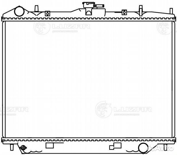 Радиатор охлаждения Great Wall Hover H3 (2010-2014
