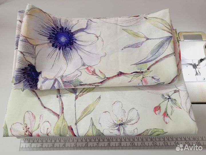 Наволочки 80х80см, сшиты из перкаля и бязи премиум