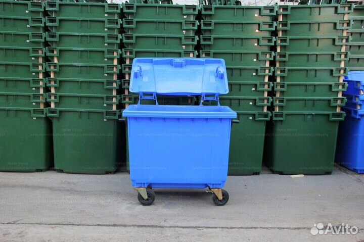 Пластиковый Евроконтейнер 660л C4906