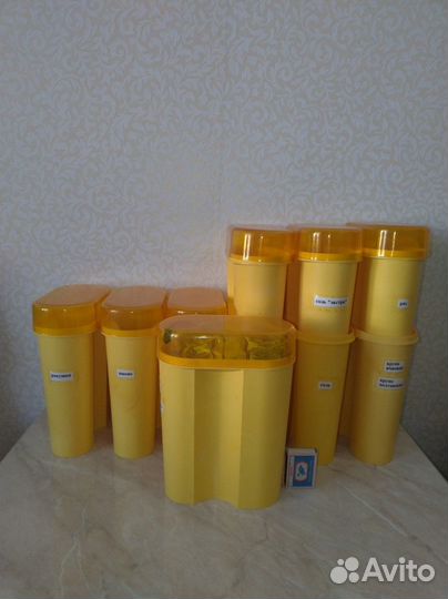 Емкость для хранения сыпучих продуктов