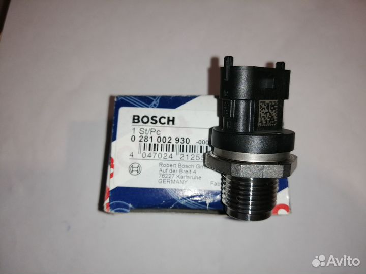 Датчик давления топлива Bosch 0281002930