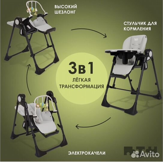 Детский стульчик для кормления Nuovita Unico Story