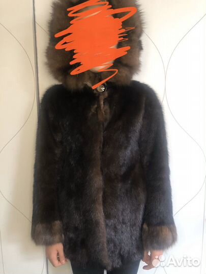 Шуба детская из натурального меха