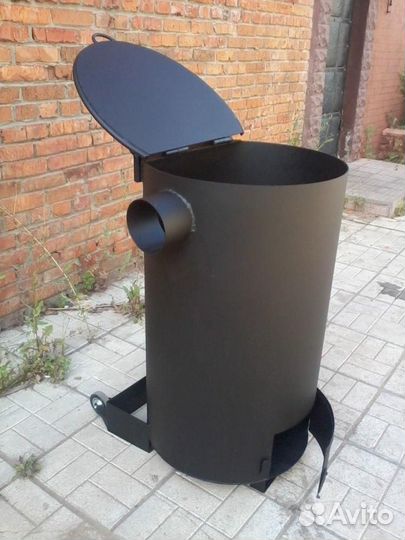 Большая печь для сжигания мусора усм-1