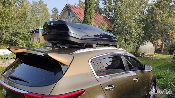Автобокс, бокс багажный на крышу Lux