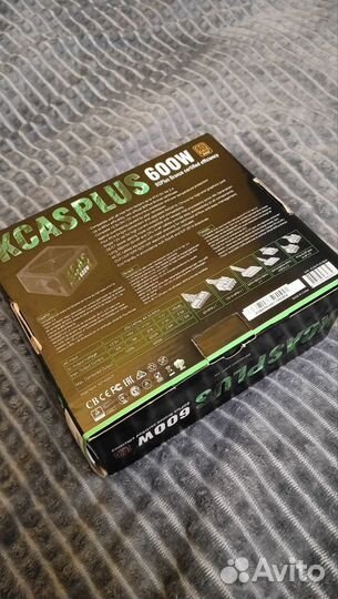 Блок питания Aerocool ATX 600W kcas plus 80+ bronz