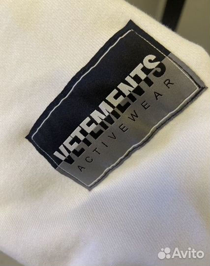 Худи vetements milka oversize