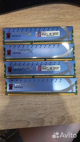 Оперативная память 2гб ддр3 Kingston HyperX