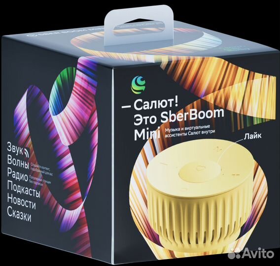 Умная колонка sberboom mini