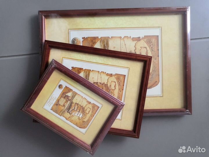 Новые рамки, много