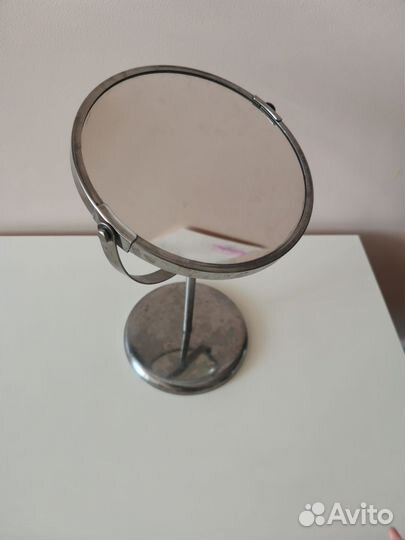 Круглое Зеркало икеа настольное сильно б у