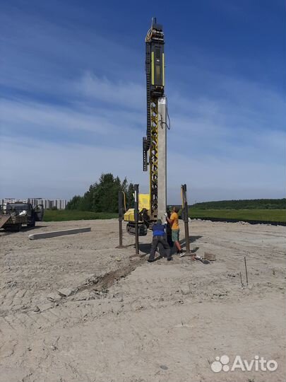 Сваи жб под фундамент