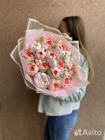 Букет из зефира