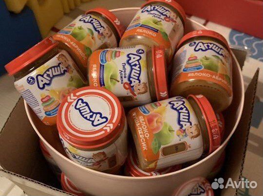 Детское питание Агуша фрукты ягоды ассорти