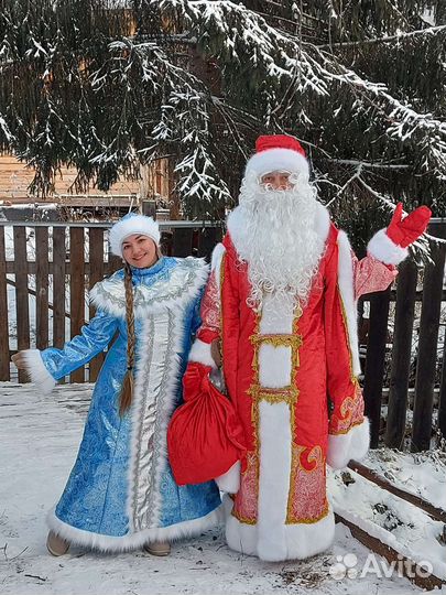 Дед Мороз и снегурочка выезд на дом