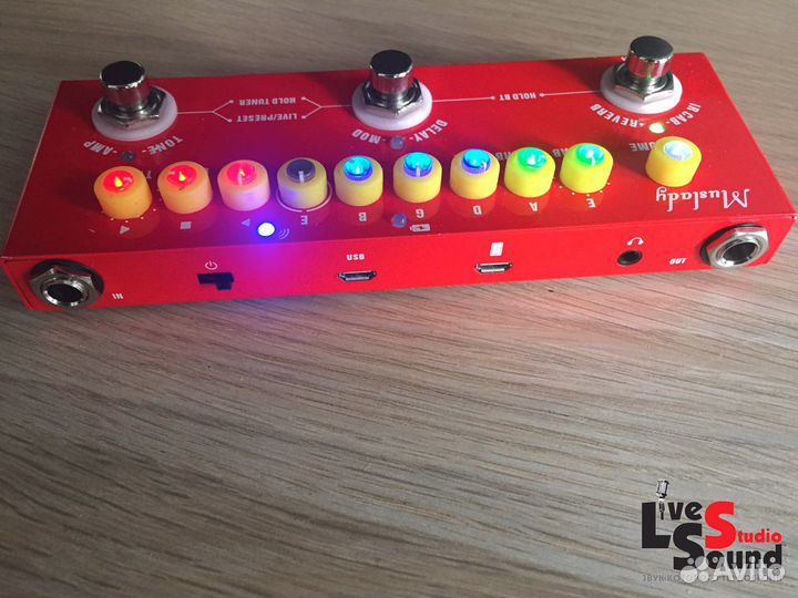 Гитарный процессор с ir плеером