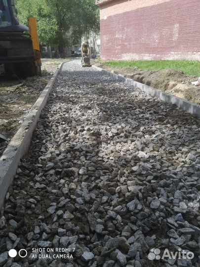 Брусчатка, дренаж благоустройство территории