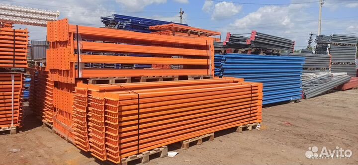 Стеллажи складские паллетные для склада бу
