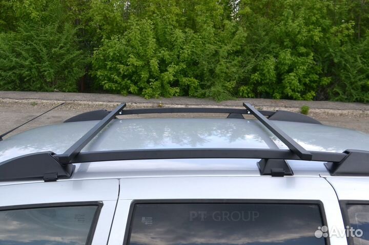 Рейлинг на крышу с поперечинами chevrolet Niva