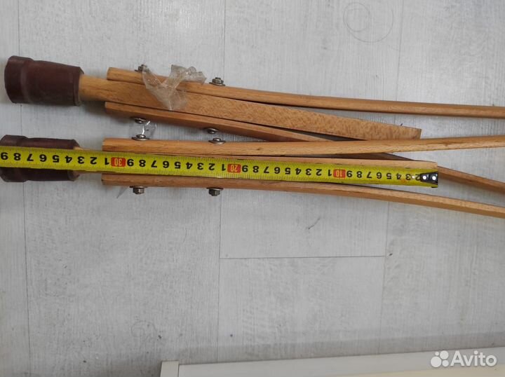 Костыли детские подмышечные деревянные