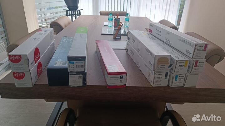 Оригинальные картриджи для canon с3025 C-EXV 54