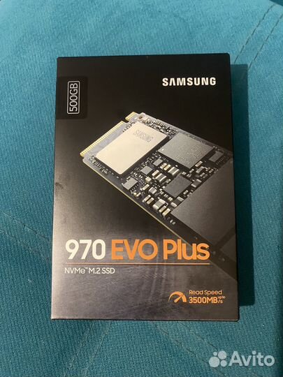 SSD диск m2 Samsung 970 EVO plus 500 GB