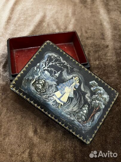 Шкатулка.Палех.1951 год
