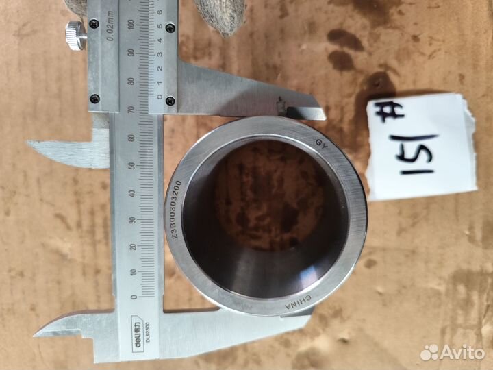 Втулка 75х60х66 каретки опорная верхняя Z3B0030320