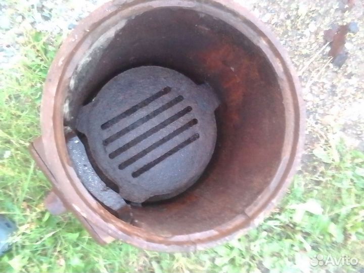 Печь буржуйка чугунная Совдеп