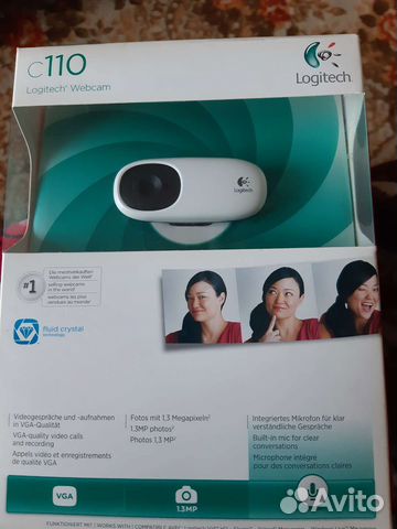 Веб-камера Logitech c110 купить в Москве | Электроника | Авито